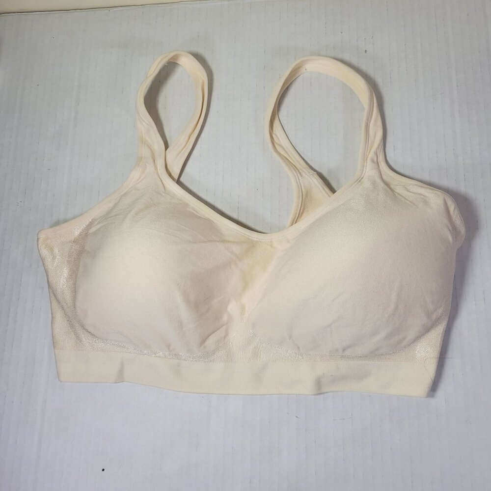 Truekind Beige Daily Comfort Wire Free Shaper Bra #10022 Size 2X